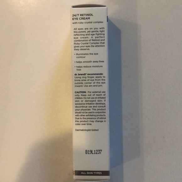DR. BRANDT 24/7 Retinol Eye Cream 0.5 oz NIB $55 - Picture 4 of 10